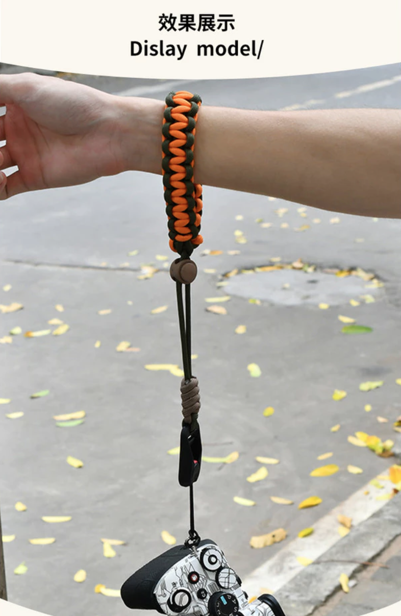 手工編織單眼相機手腕帶防失手防盜搶加寬可調整掛繩可拆卸手繩佳能m50ii富士xt5 420索尼a7rm4 手工編織單眼相機手腕帶防失手防盜搶加寬可調整掛繩可拆卸手繩佳能m50ii富士xt5 420索尼a7rm4