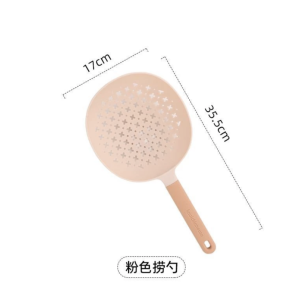 撈面勺 漏勺 撈麵神器 長柄漏勺 耐高溫撈麵漏勺 加大號家用食物瀝水漏勺 撈餛飩餃子 塑料漏勺