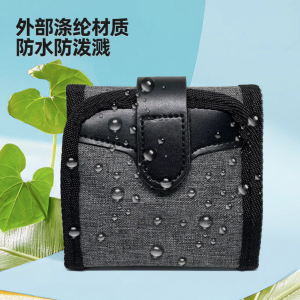 圓形濾鏡收納包 手機鏡頭濾鏡收納包 鏡片收納包 cpl偏振鏡uv濾鏡多層保護盒 nd減光鏡收納套8片裝